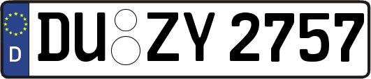 DU-ZY2757
