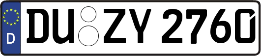 DU-ZY2760