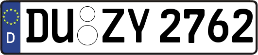 DU-ZY2762
