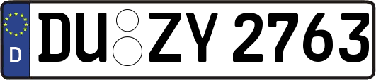 DU-ZY2763