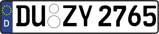 DU-ZY2765