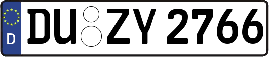 DU-ZY2766