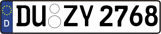 DU-ZY2768