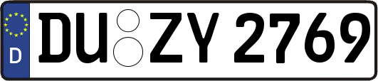 DU-ZY2769