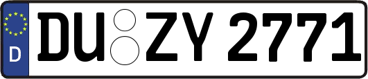 DU-ZY2771