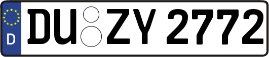 DU-ZY2772