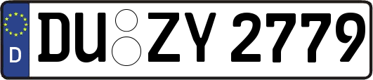 DU-ZY2779