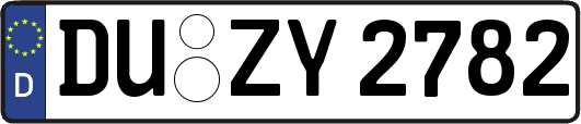 DU-ZY2782
