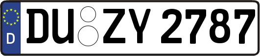 DU-ZY2787