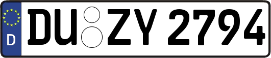 DU-ZY2794