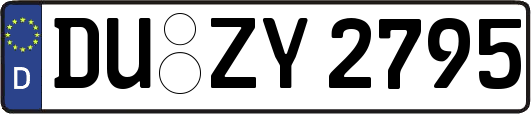 DU-ZY2795