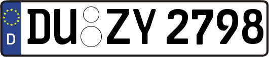 DU-ZY2798