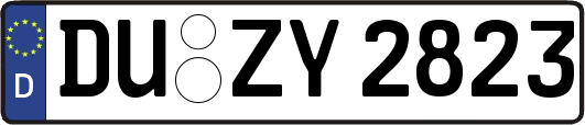 DU-ZY2823
