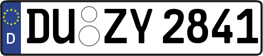 DU-ZY2841