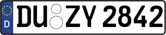 DU-ZY2842