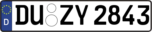 DU-ZY2843