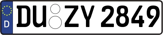 DU-ZY2849