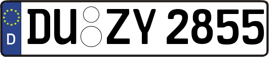 DU-ZY2855