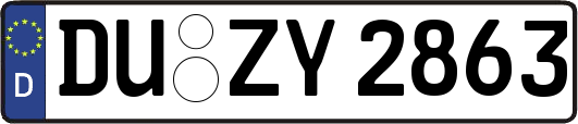 DU-ZY2863