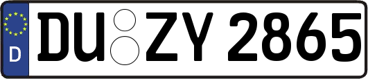 DU-ZY2865