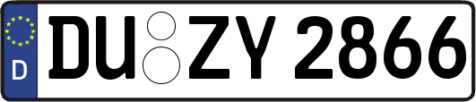 DU-ZY2866