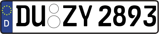 DU-ZY2893
