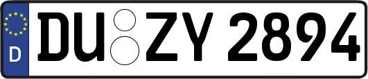 DU-ZY2894