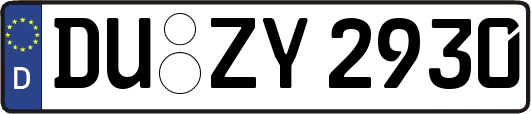 DU-ZY2930