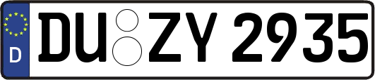 DU-ZY2935