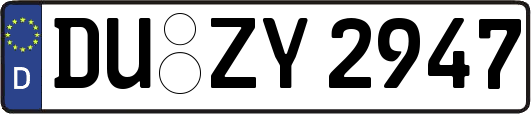 DU-ZY2947