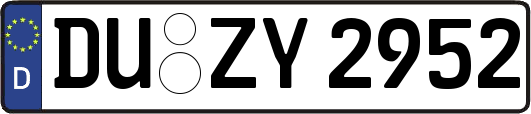 DU-ZY2952