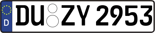 DU-ZY2953