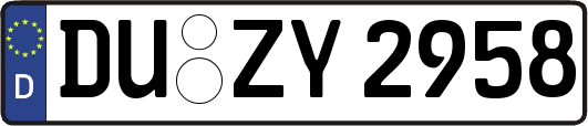 DU-ZY2958
