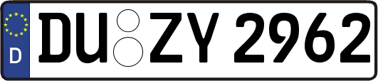 DU-ZY2962