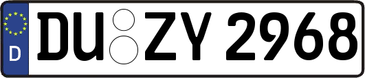 DU-ZY2968