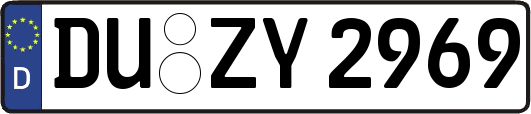 DU-ZY2969