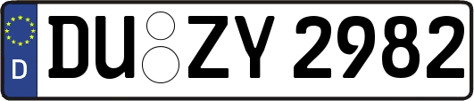 DU-ZY2982