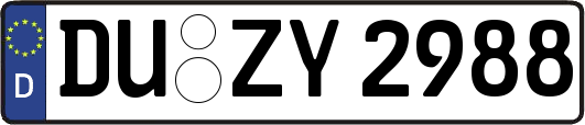 DU-ZY2988