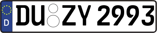 DU-ZY2993