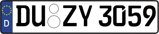 DU-ZY3059