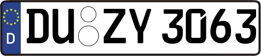 DU-ZY3063