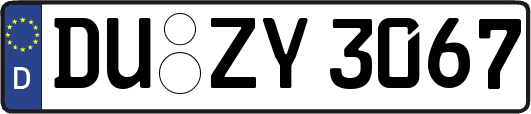 DU-ZY3067