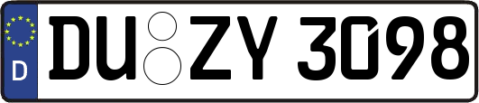 DU-ZY3098