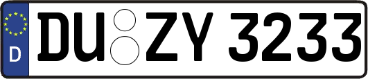 DU-ZY3233