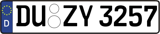 DU-ZY3257