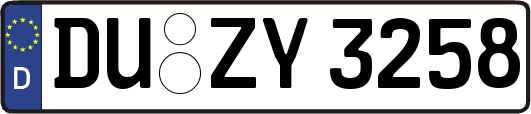 DU-ZY3258