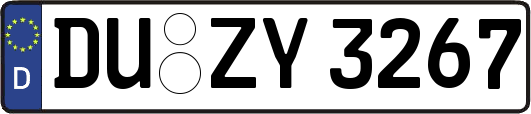 DU-ZY3267