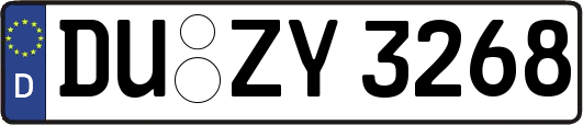 DU-ZY3268