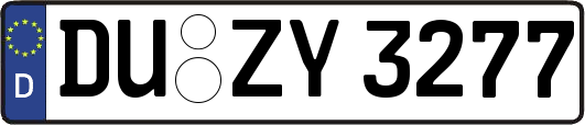 DU-ZY3277