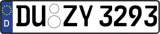 DU-ZY3293